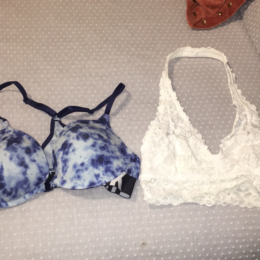 VS and AE bra combo (push up and bralette)